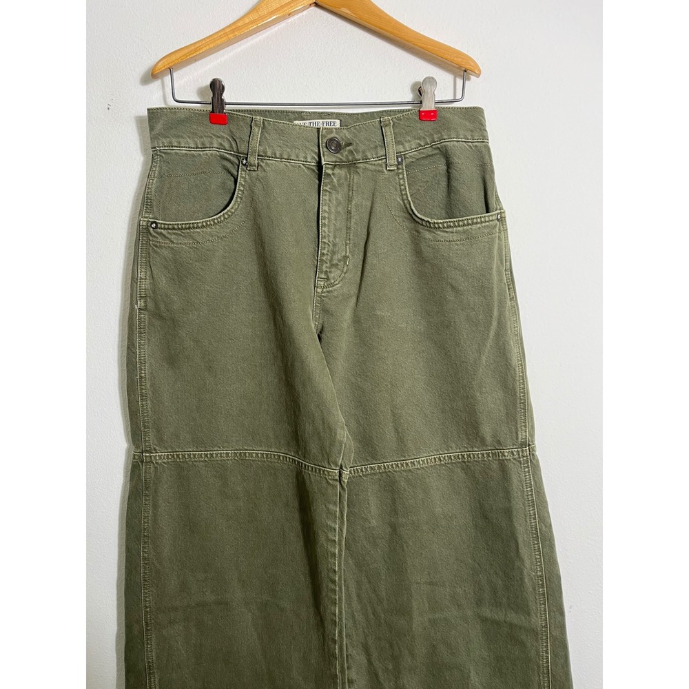 WE THE FREE x FREE PEOPLE Benji Relaxed Wide Leg Pant NWOT - Picture 7 of 15